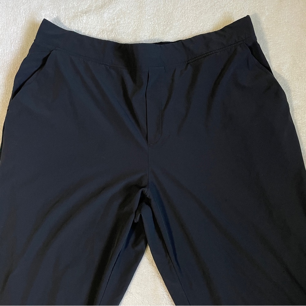 Athleta Black Brooklyn Mid Rise Pull On Ankle Pants Size 20 - Picture 3 of 11